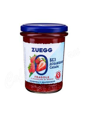 Zuegg Без сахара Конфитюр Клубника с Земляникой 220 г