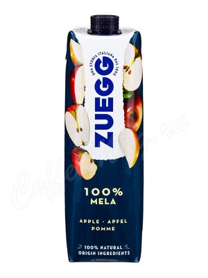 Zuegg Сок Яблочный осветленный 100% 1 л