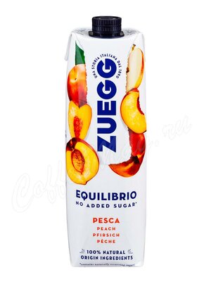 Zuegg Напиток Персик и Яблоко (без сахара) 1 л