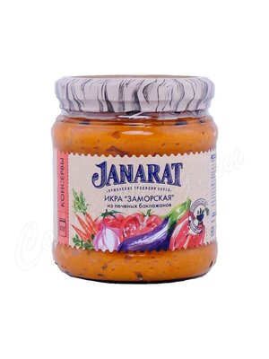 Janarat Икра Баклажанная по-домашнему Заморская 470 г