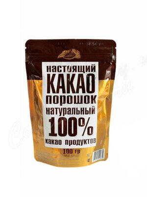 Какао-порошок Добрыня Дар 100% Натуральный 100г 