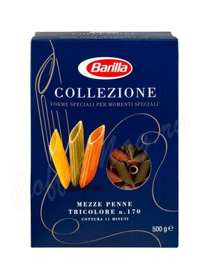 Макаронные изделия Barilla Мецце Пенне трехцветные (Mezze Penne Tricolore) №78 500 г