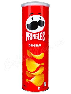 Pringles Чипсы картофельные Оригинальные 165 гр (Туба Красная)