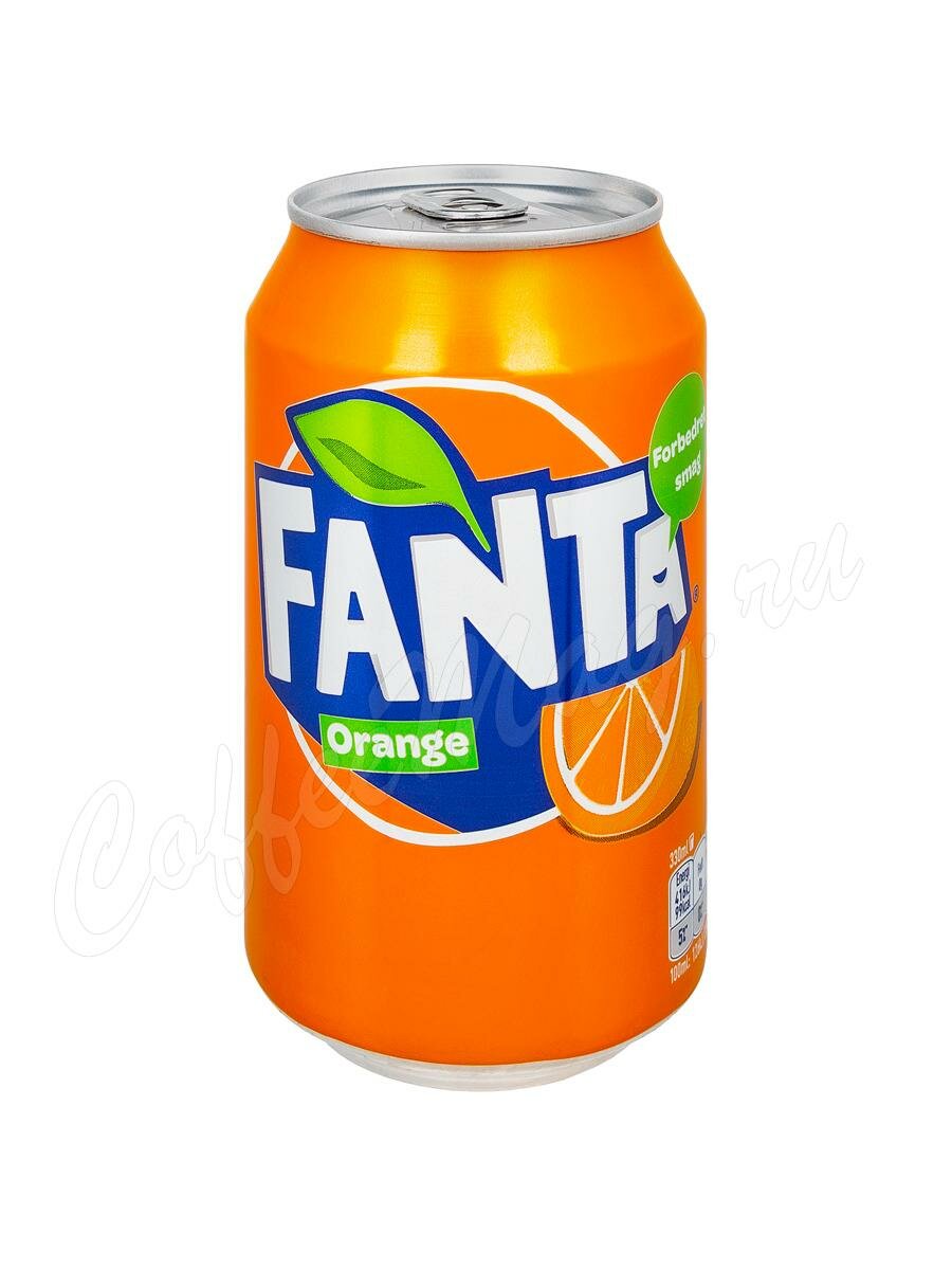 Fanta Orange Напиток газированный  330 мл ж.б.