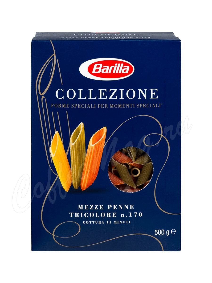 Макаронные изделия Barilla Мецце Пенне трехцветные (Mezze Penne ...